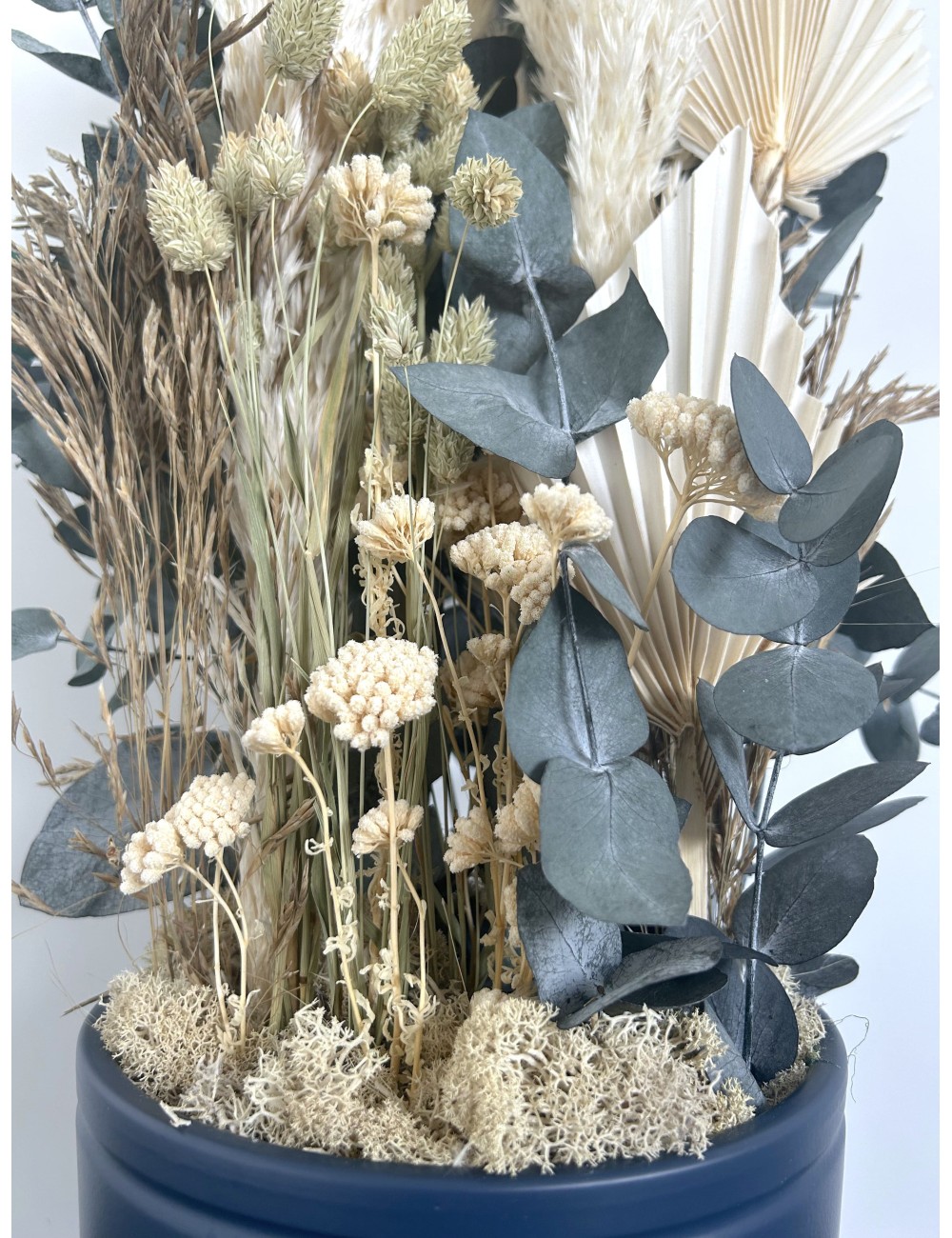 Composition florale blanche