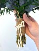 Bouquet de fleurs blanches et roses