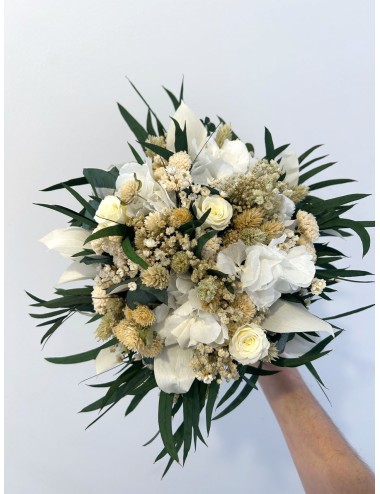 Bouquet de fleurs blanches