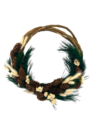 Couronne Végétale de Noël