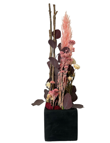 Composition florale rose