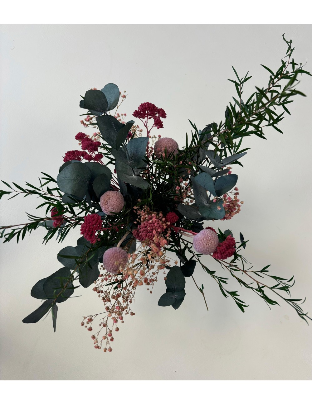 Bouquet de fleurs stabilisées
