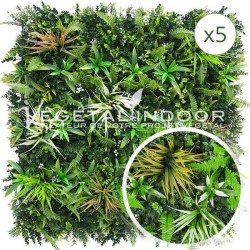 Mur végétal artificiel Savane 5m2