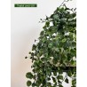 feuillage artificiel vert