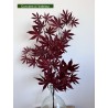 feuillage artificiel rouge
