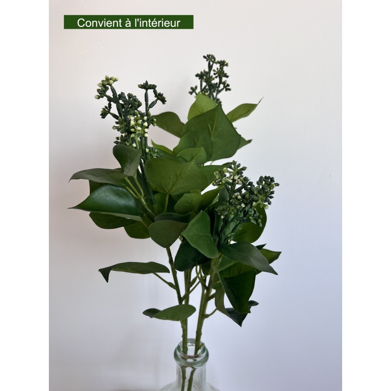 feuillage artificiel vert