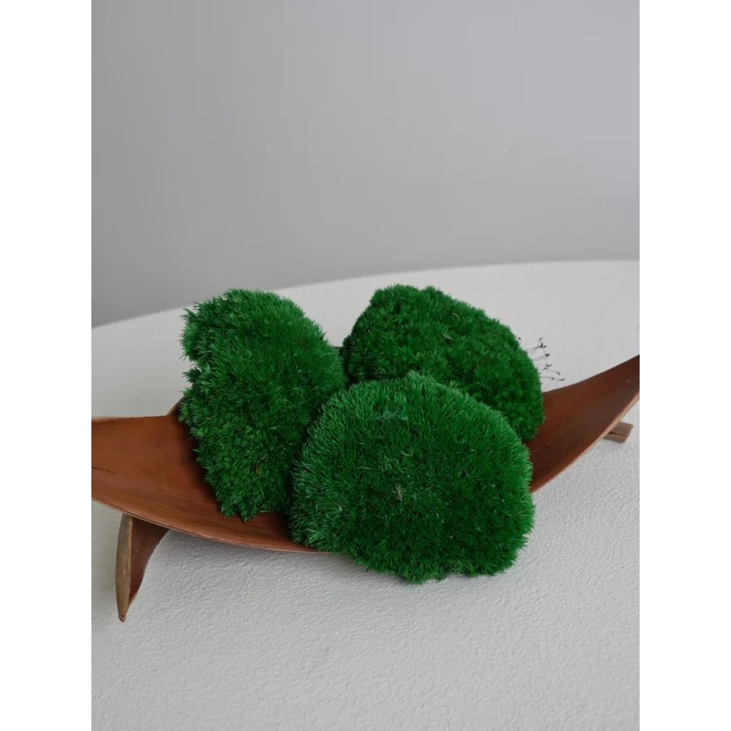Mousse Boule Stabilisée vert foncée