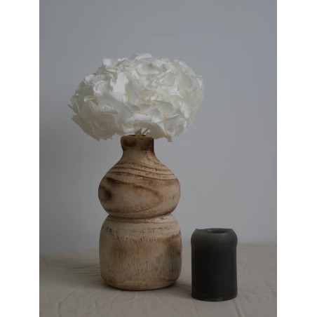 Hortensia Stabilisé blanc décoration stabilisée