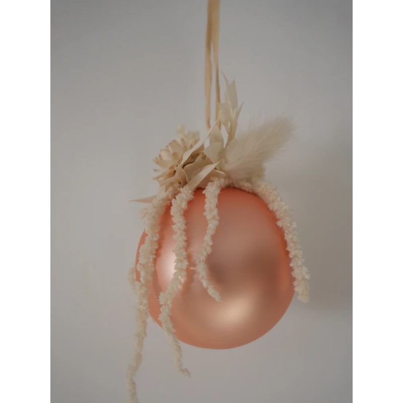 Boule de Noël végétalisée